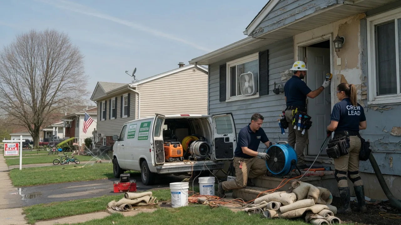 Flood Cleanup in Genoa, OH near me